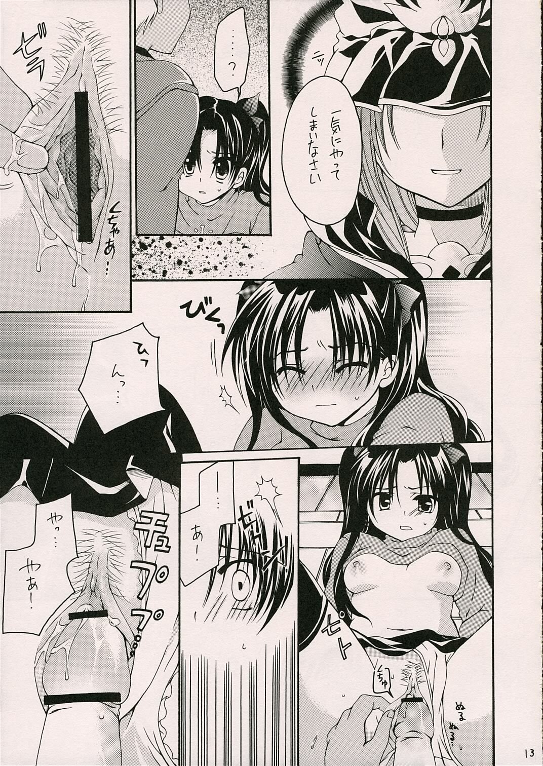 (ComiComi10) [GUNBURREL (Ikura Nagisa)] Silhouette X (Fate/stay night) page 12 preview