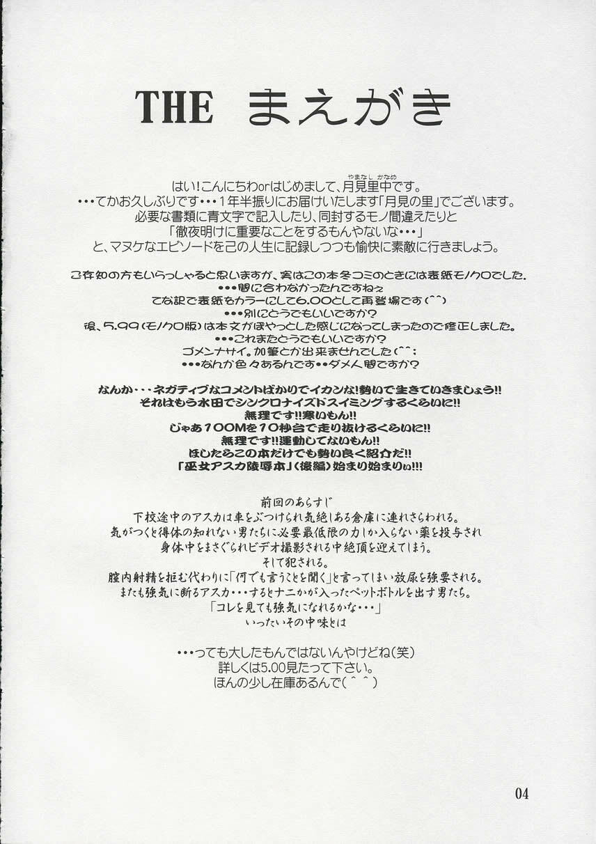 (C65) [Yamanashi-san chi (Yamanashi Kaname)] Tukimi no Sato Ver:6.00 (Neon Genesis Evangelion) page 3 preview