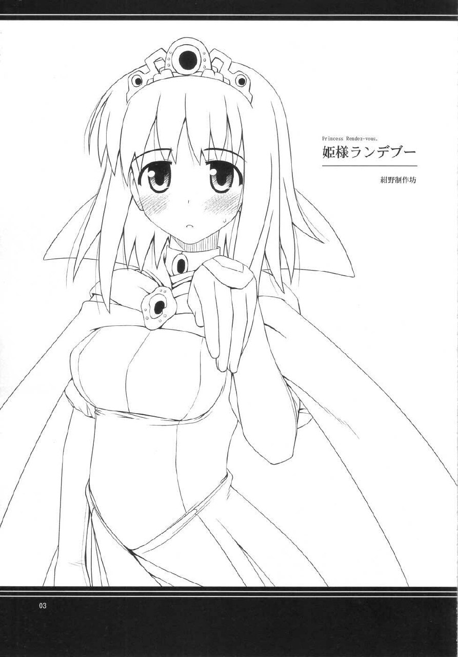 (C72) [Konno Seisakubou (Konno Azure)] Himesama Rendez-vous (Zero no Tsukaima) page 2 preview