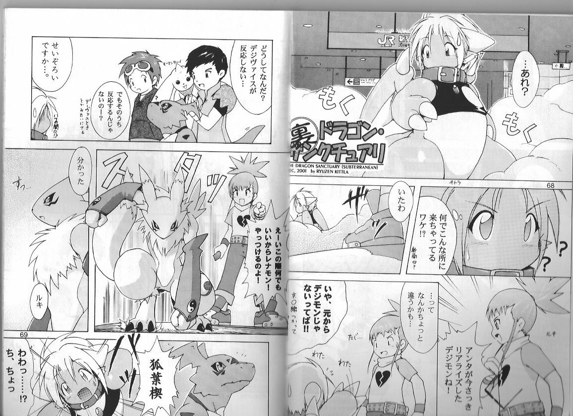 Digimon Dragon Sanctuary (Furry)