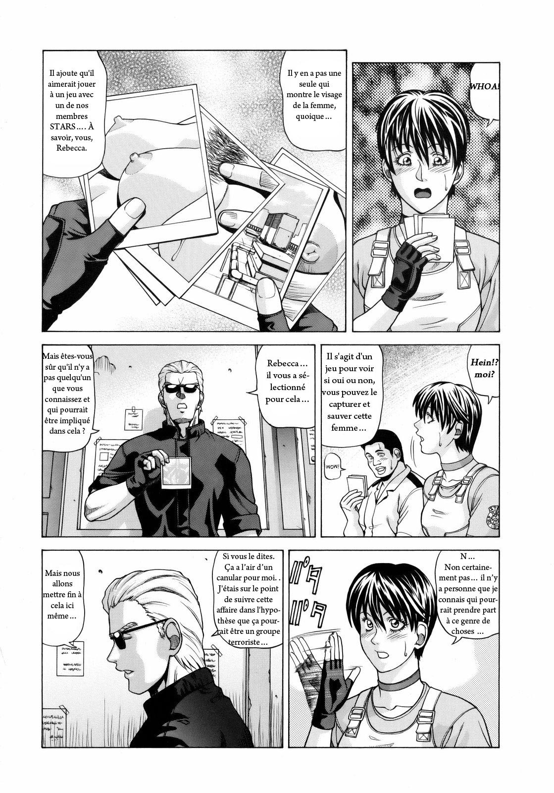 (C75) [Human High-Light Film (Jacky Knee-san)] Rebecca Chambers (Resident Evil) [French] page 3 preview