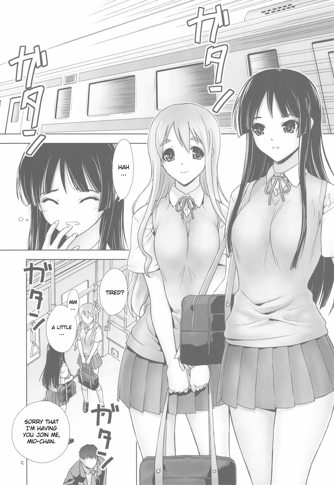 (C78) [Hellabunna (Iruma kamiri)] MIO-MUGi Densha Chikan (K-ON!) [English] [CGrascal] page 5 preview