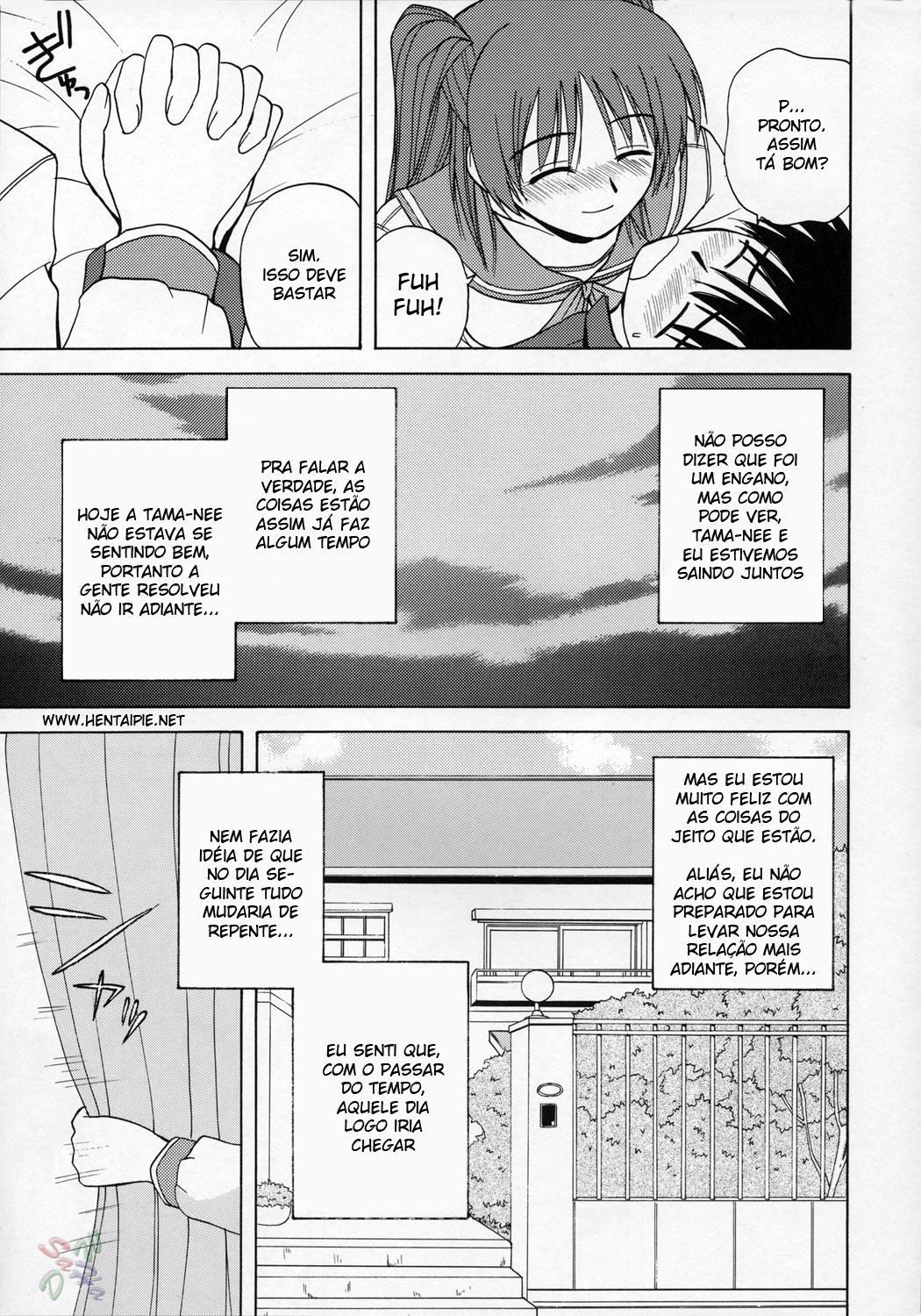 (C68) [G-SCAN CORP. (Satou Chagashi)] Tama-nee to Issho (ToHeart2) [Portuguese-BR] [HentaiPie] page 4 preview