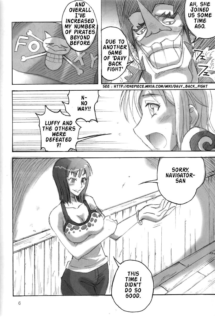 (CR35)  Majimeya Ama (One Piece) [English] {doujin-moe.com} page 5 preview