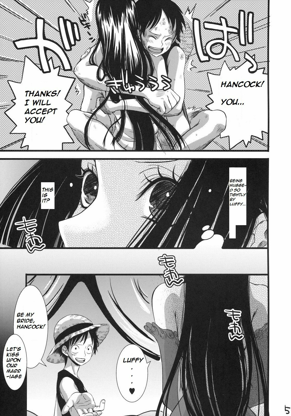 (C77) [Queen Of VANILLA (Tigusa Suzume)] Renai Mousou (One Piece) [English] page 4 preview