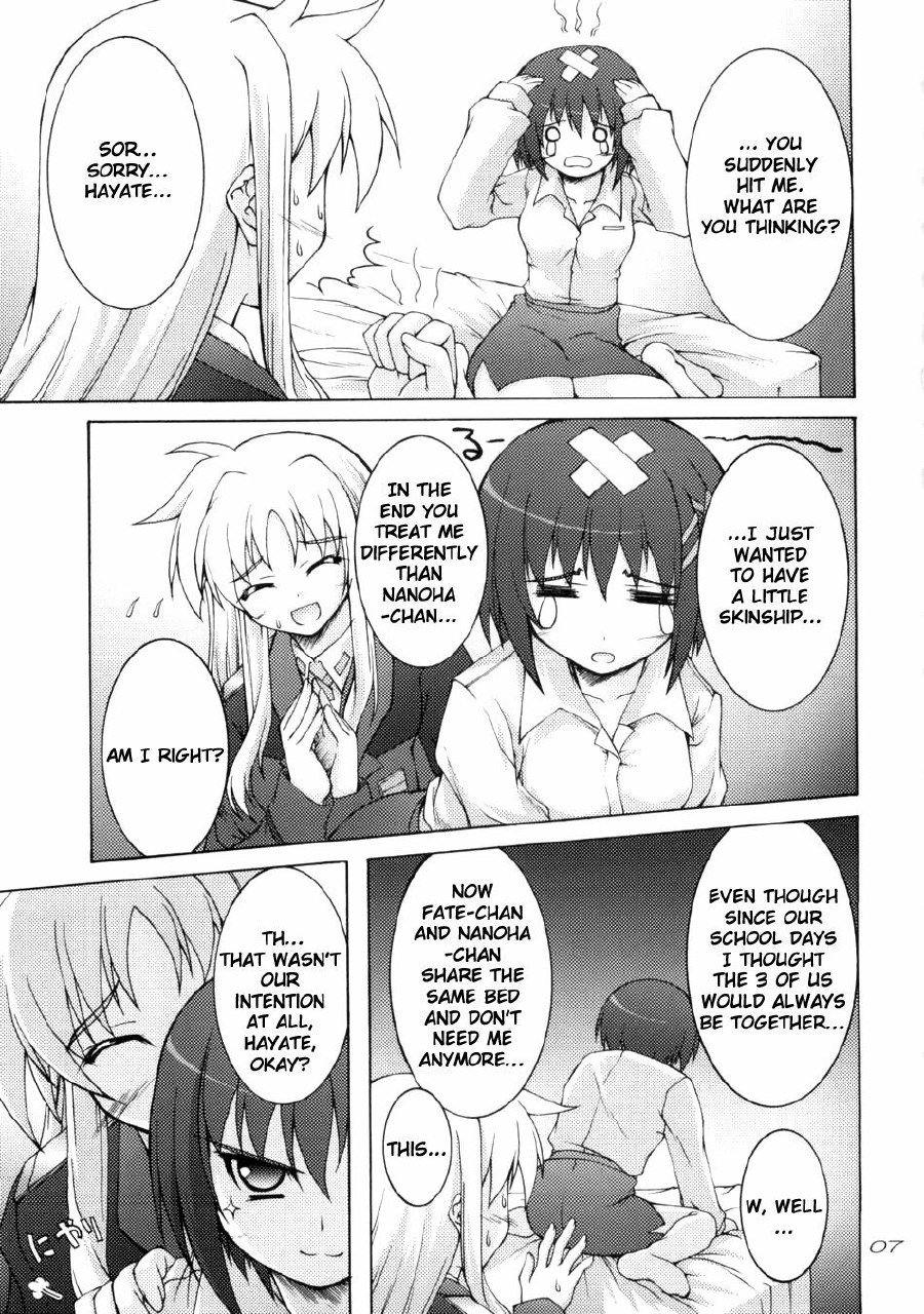 (C75) [Seitokaishitsu (Akimoto Dai)] Rokka wa Honjitsu mo Ijounashi (Mahou Shoujo Lyrical Nanoha) [English] page 5 preview