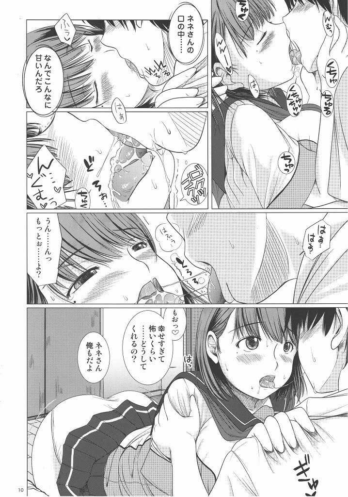 [AIZO Kesson Shoujo (Enigma)] Nene san no Gohoubi (LOVE PLUS) page 9 preview