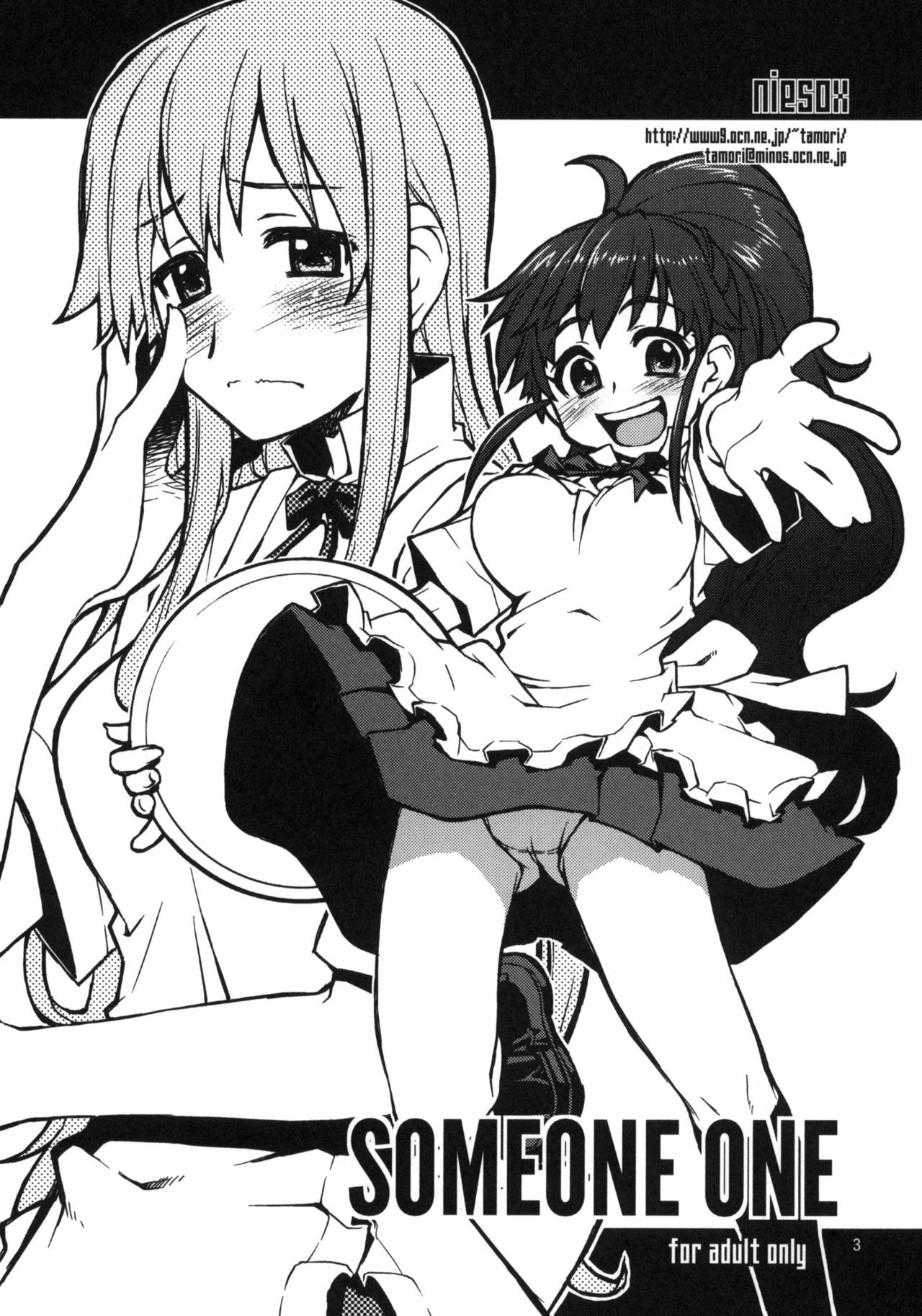 (C78) [niesox (Tamori Tadaji)] SOMEONE ONE (WORKING!!) page 2 preview