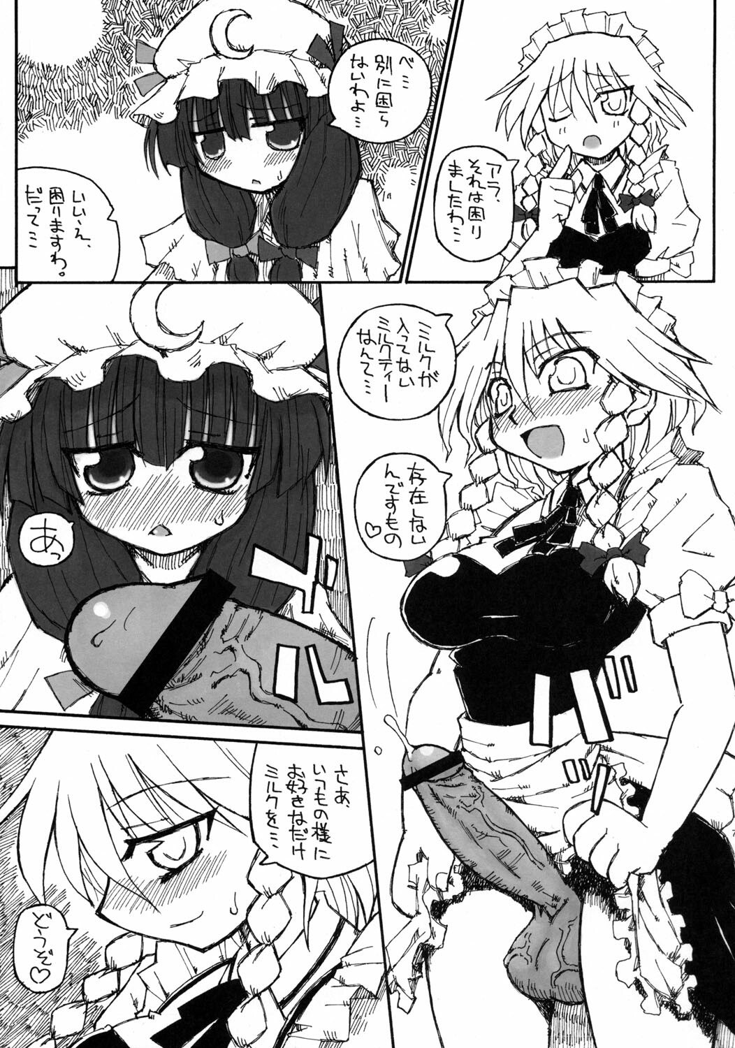(SC28) [Domestic animals (Murasame Maru)] Seireitsukai no Gogo | Afternoon of The Sorceress (Touhou Project) page 6 preview