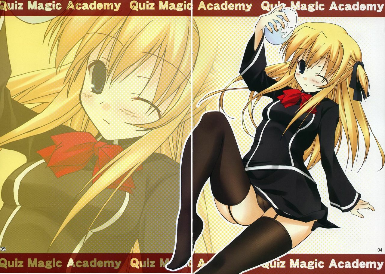 (C72) [Toriaezu(kari) (Tororo)] Quiz!? Mesubuta Anadorei!! 3 (Quiz Magic Academy) page 4 preview