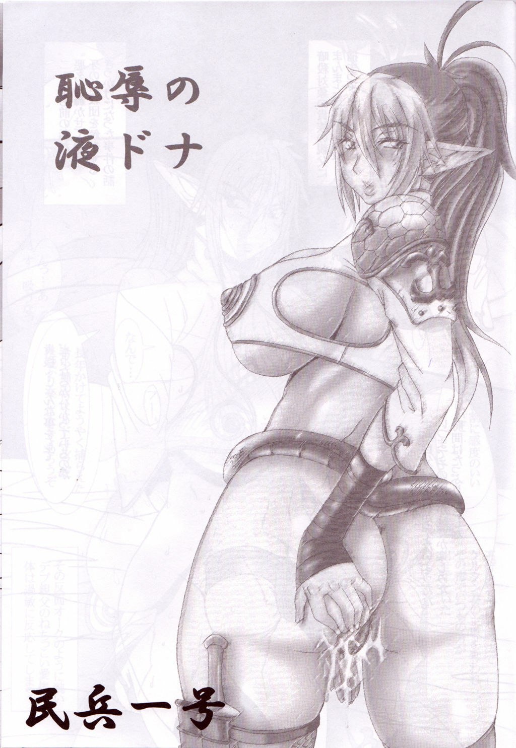 (C71) [DASHIGARA 100%(Minpei Ichigo)] Chijoku no Echidna (Queen's Blade) page 2 preview