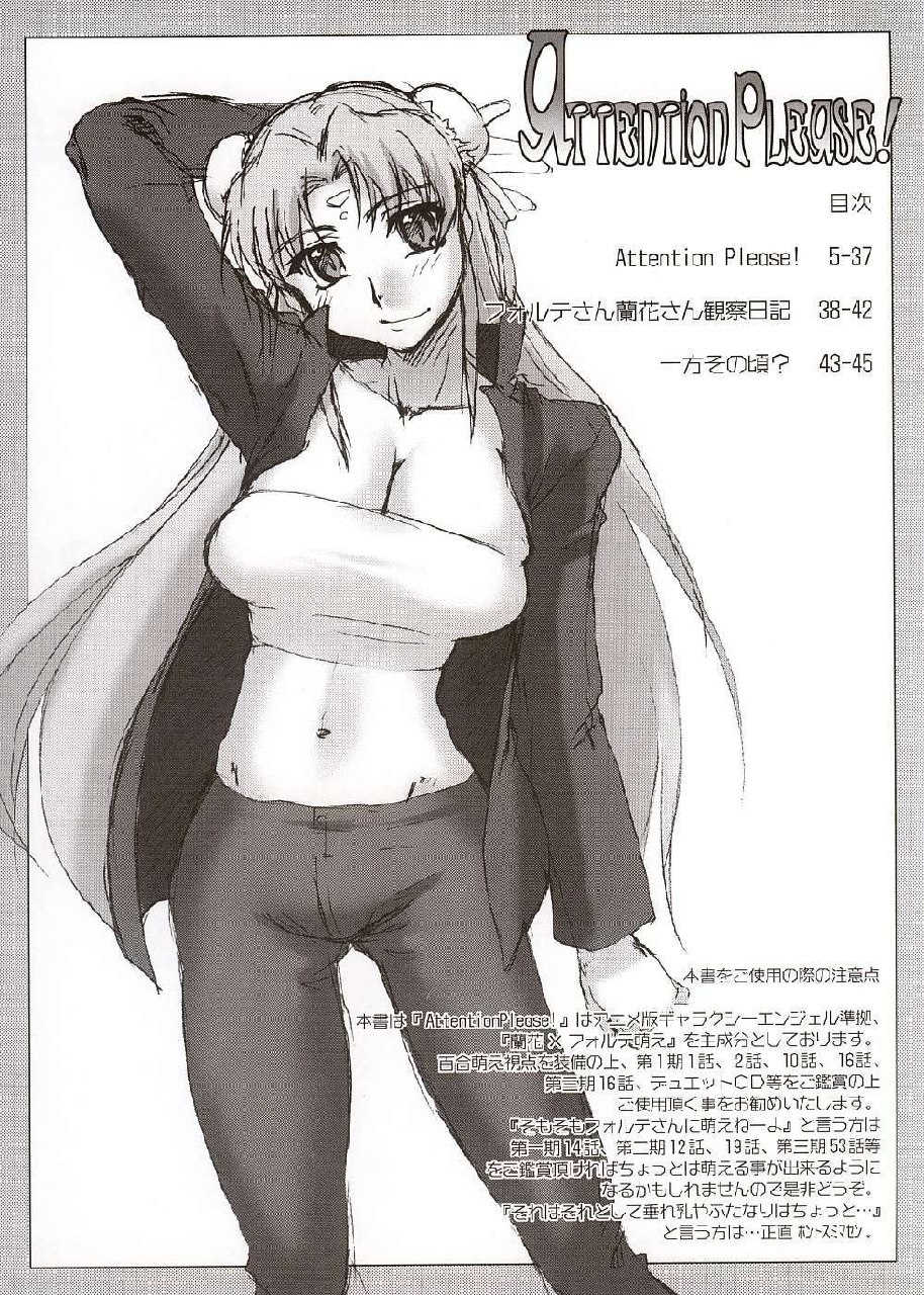 (C66) [Sago-Jou (Seura Isago)] Attention Please! (Galaxy Angel) page 3 preview