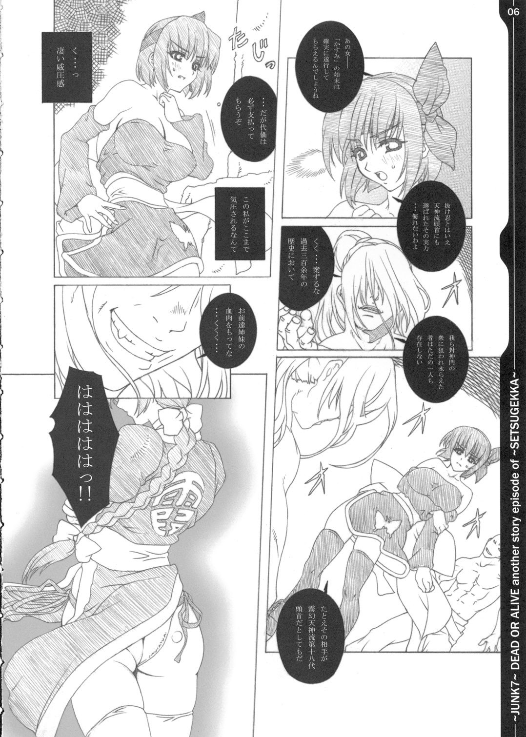 (C69) [Chill-Out (Fukami Naoyuki)] Junk 7 (Dead or Alive, Samurai Spirits) page 5 preview