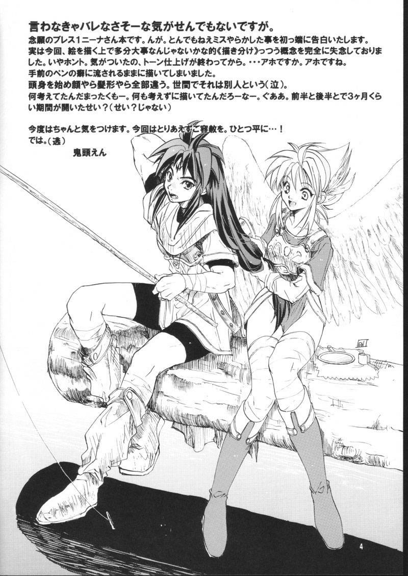 (C61) [Toko-ya (HEIZO, Kitoen)] side:NINA - Ryuu no Me no Fuukei ~ second (Breath Of Fire) page 4 preview