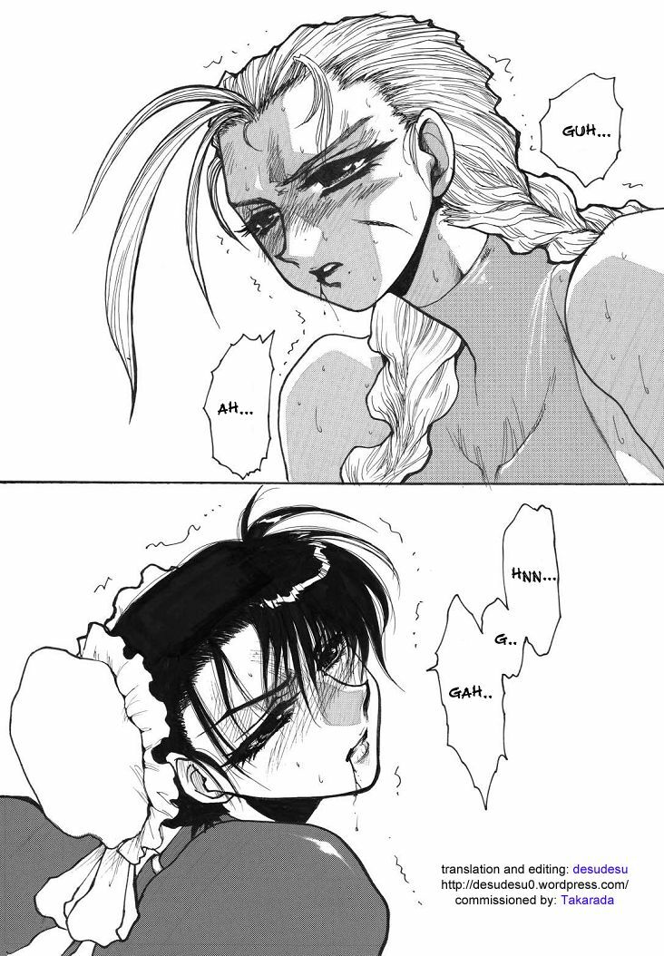 (C56) [Yuriai Kojinshi Kai (Yuri Ai)] strain &amp; relax (Street Fighter) [English] page 8 preview