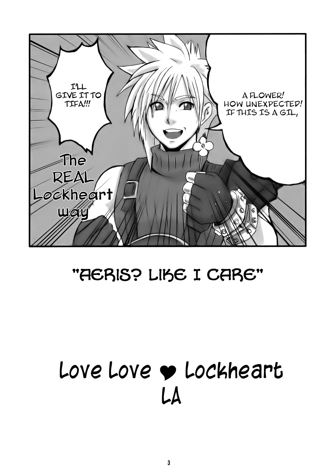 [LoveRevo (Waguchi Shouka)] Love Love Lockhart LA (Final Fantasy VII Advent Children) [English] [Hentai-Enishi] page 2 preview