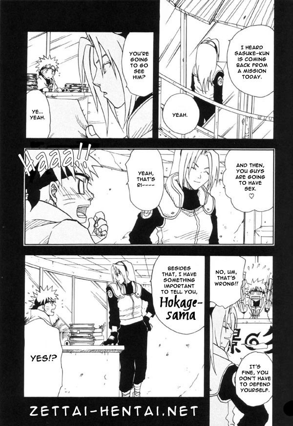 SasuNaru Tokuhon page 4 preview