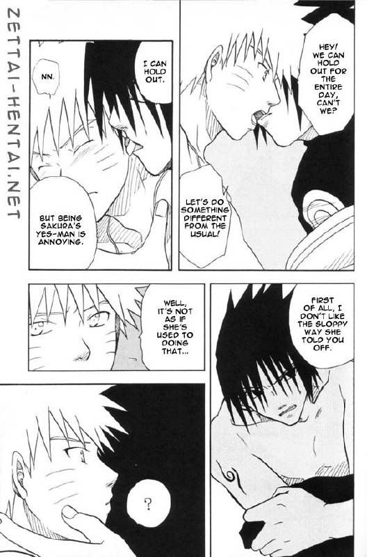 SasuNaru Tokuhon page 8 preview