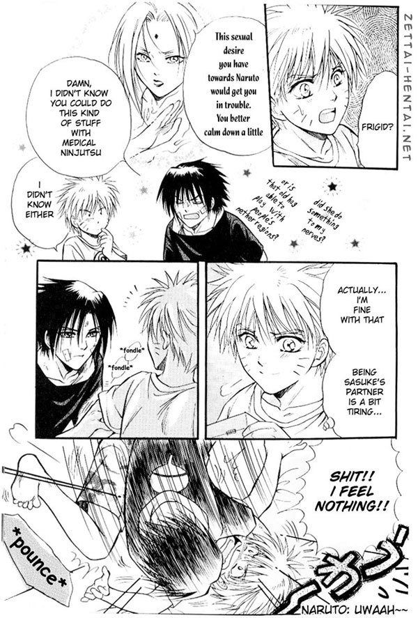 [MOMOMAN CLUB (Kurisu Hitomi)] Owareru Tenshi | Chased Angel (Naruto) [English] [Zettai-Hentai] page 6 preview