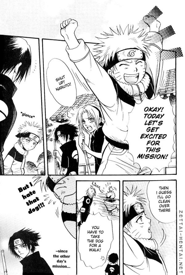 [MOMOMAN CLUB (Kurisu Hitomi)] Owareru Tenshi | Chased Angel (Naruto) [English] [Zettai-Hentai] page 12 preview