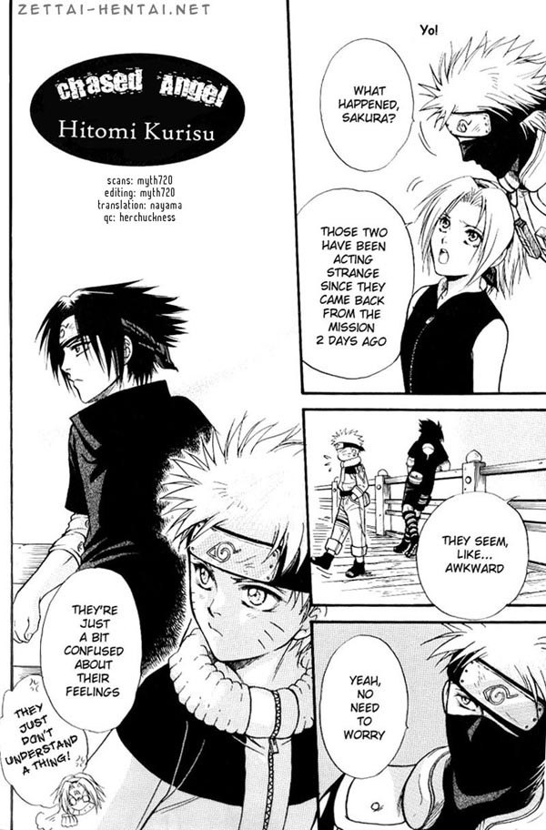 [MOMOMAN CLUB (Kurisu Hitomi)] Owareru Tenshi | Chased Angel (Naruto) [English] [Zettai-Hentai] page 11 preview