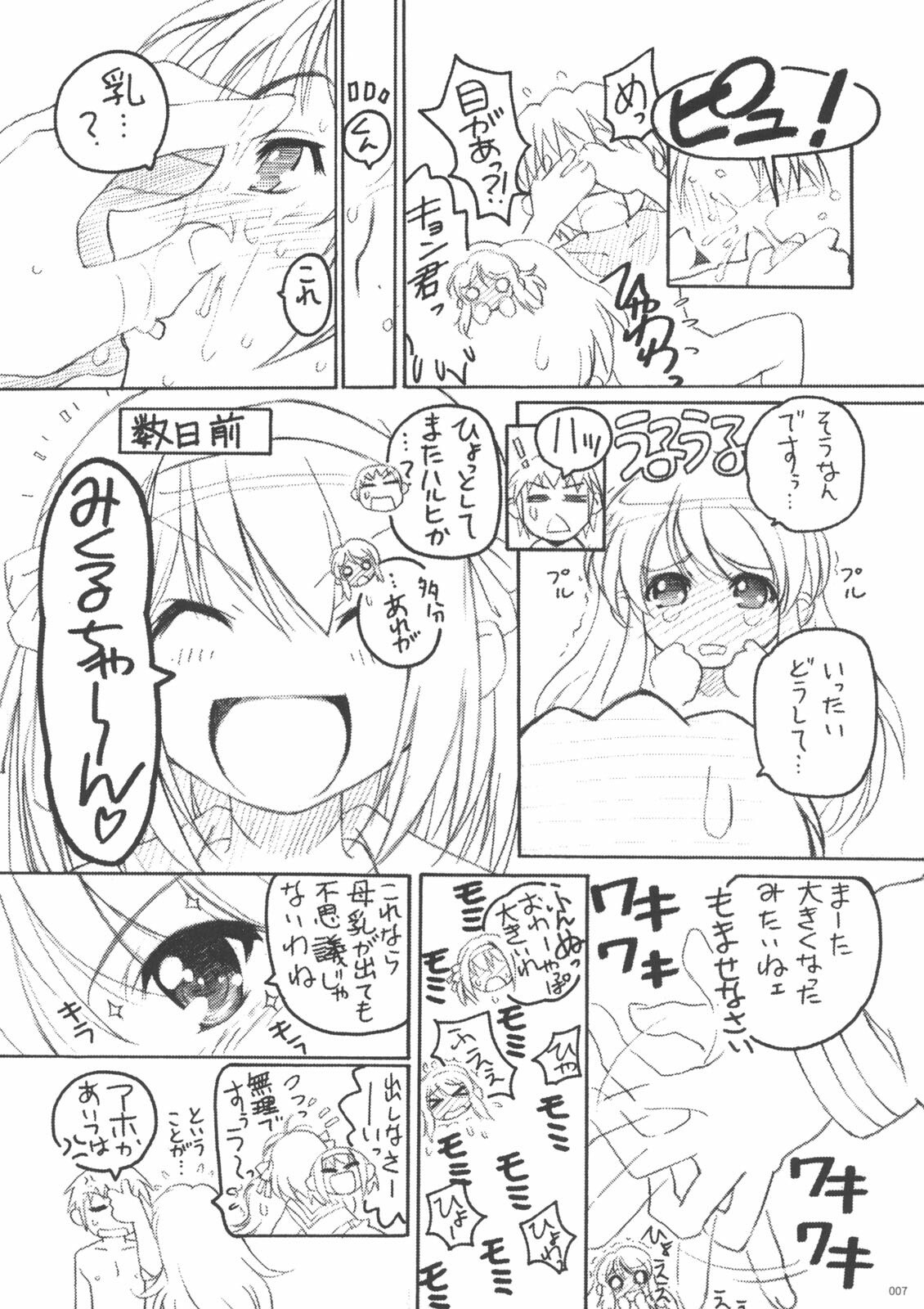 (C71) [TIMTIM Machine (Kazuma G-VERSION)] TIMTIM Machine 18-gou (Suzumiya Haruhi no Yuuutsu) page 6 preview