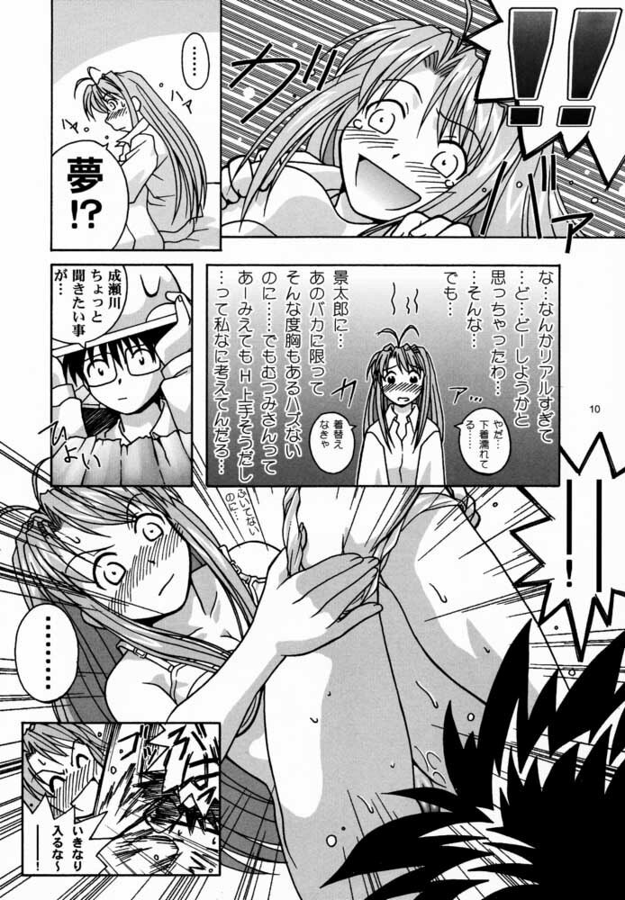 [Bakuhatsu BRS. (Bakuhatsu Gorou)] Yukemuri Daiou (Love Hina) page 9 preview