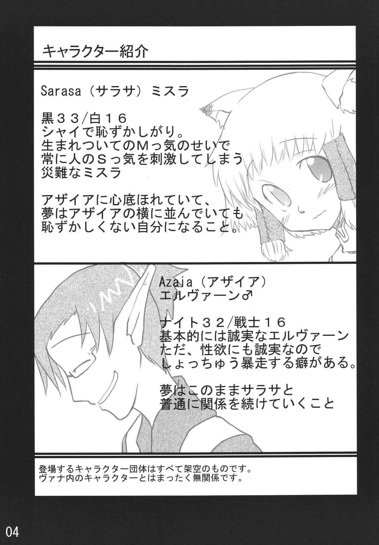 (C70) [Sanzoku no Uta (Takara Akihito)] Misurabu (Final Fantasy XI) page 4 preview