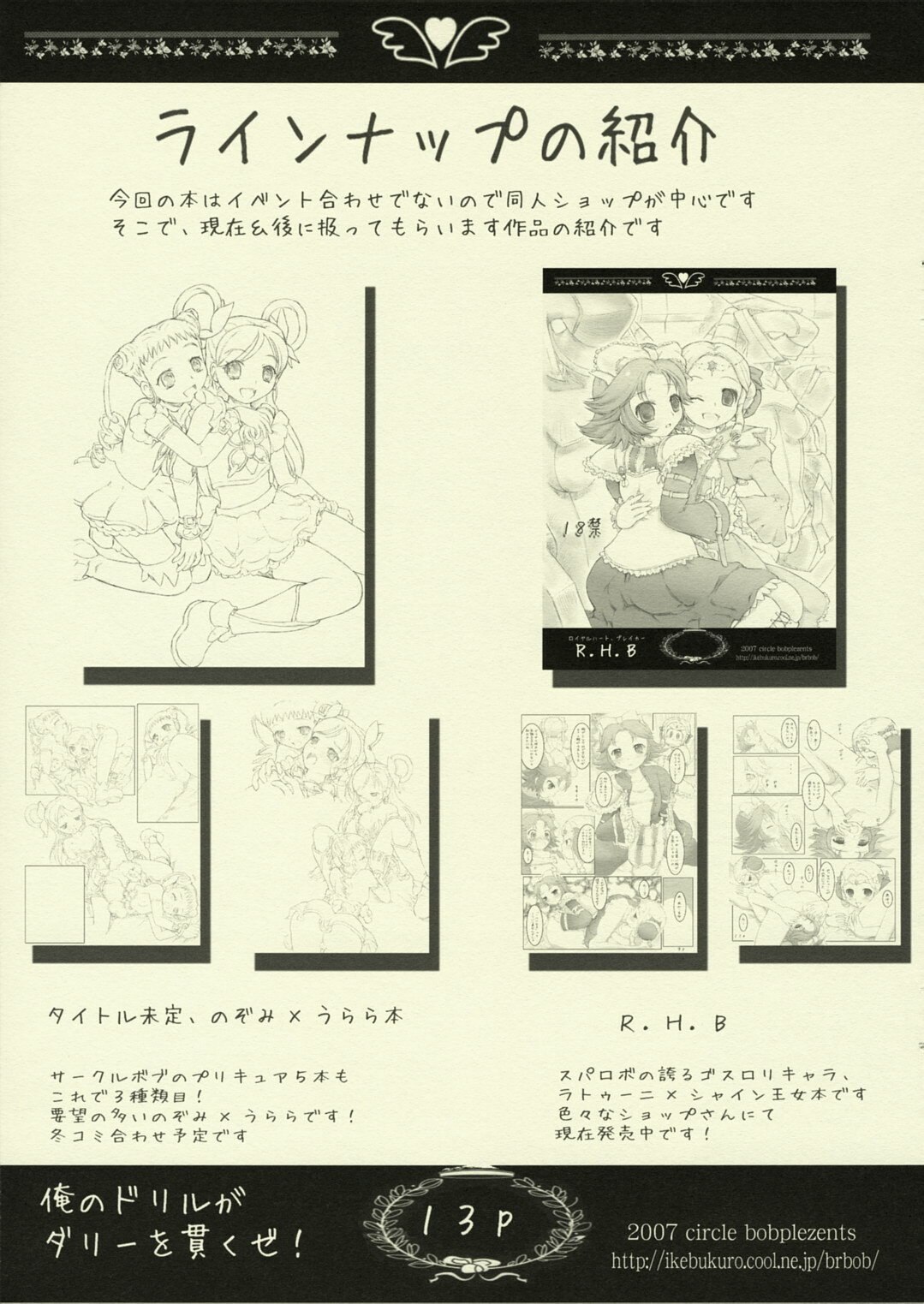 [Circle Bob (Brother Bob, Himeno Maiko)] Ore no Drill ga Darry o Tsuranukuze! (Tengen Toppa Gurren Lagann) page 12 preview