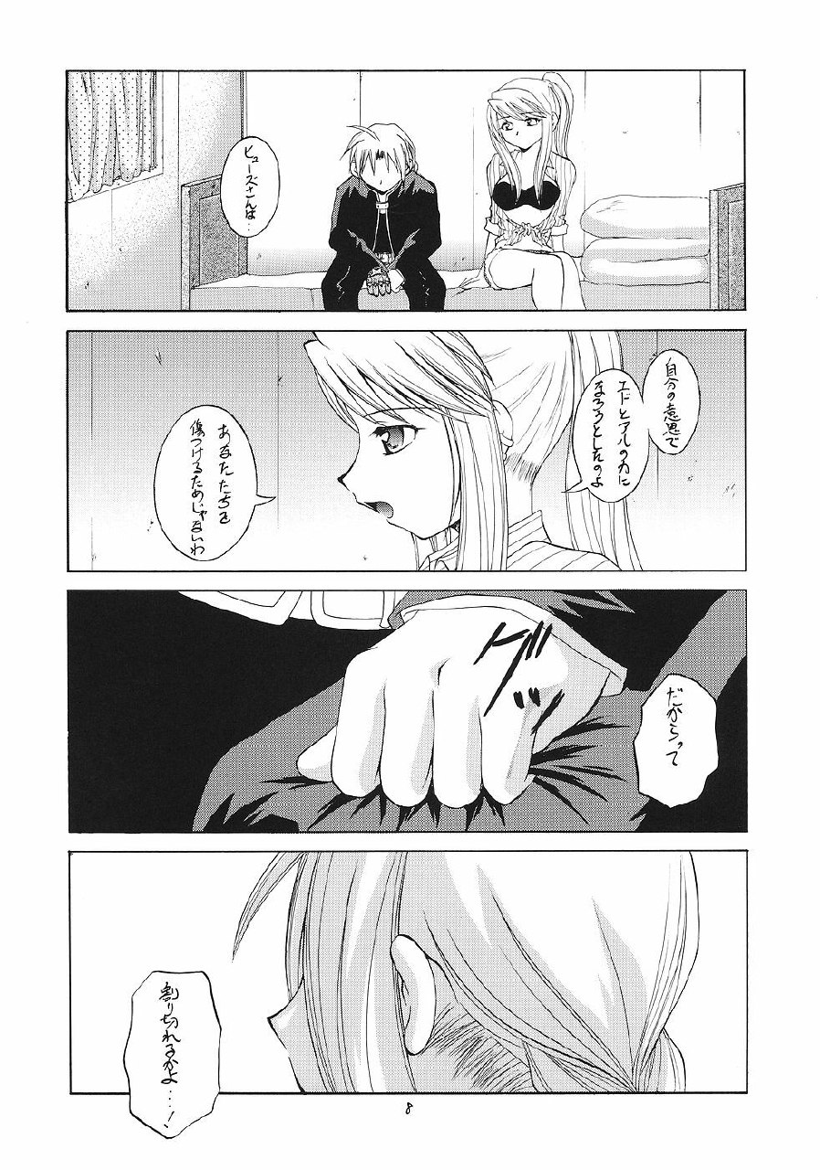(SC24) [RED RIBBON REVENGER (Ibuki Wataru, Makoushi, Takatoo Juna)] Hagane (Fullmetal Alchemist) page 7 preview