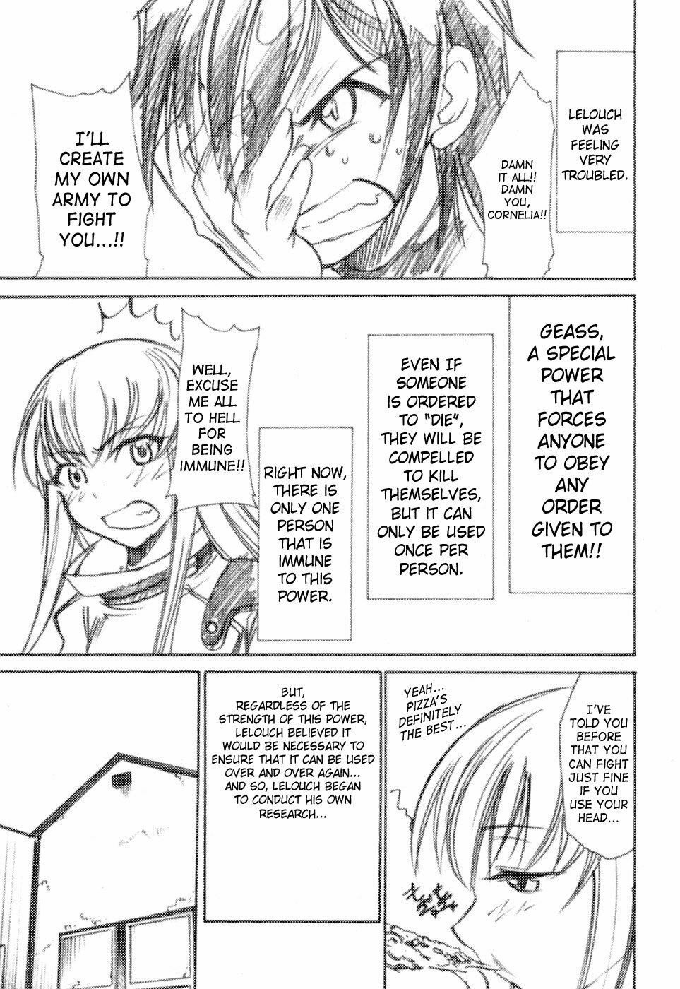(C71) [Studio Kimigabuchi (Kimimaru)] Code Eross (Code Geass) [English] page 4 preview