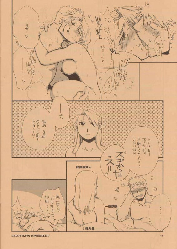 [chicken zombies (air)] I don’t care to keep on being your slave. - Anta no Dorei no mama de ii (Fullmetal Alchemist) page 12 preview