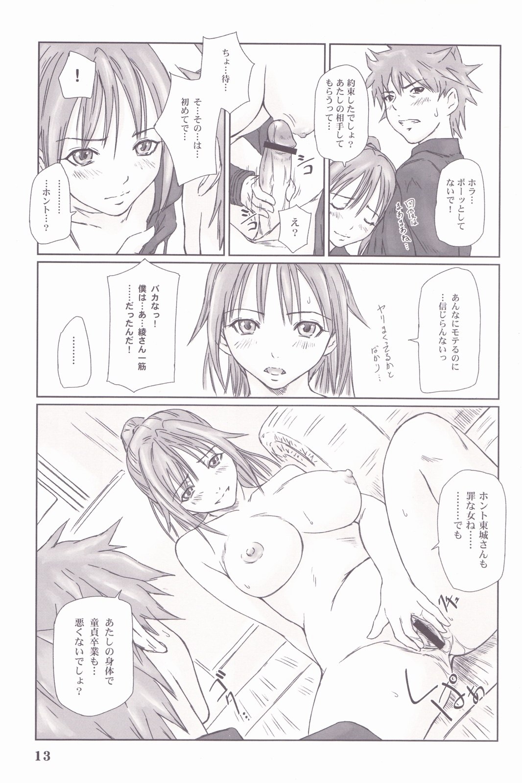 (C71)  STRAWBERRY PANIC 3 (Ichigo 100%) page 12 preview
