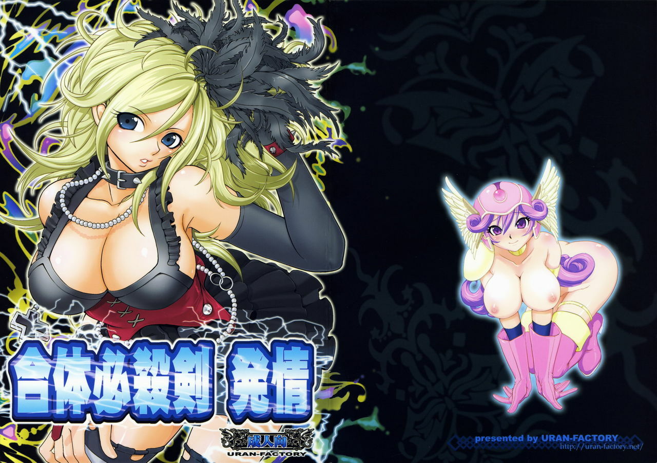 (C72) [URAN-FACTORY (URAN)] Gattai Hissatsuken Hatsujou (Dragon Quest Swords) page 2 preview