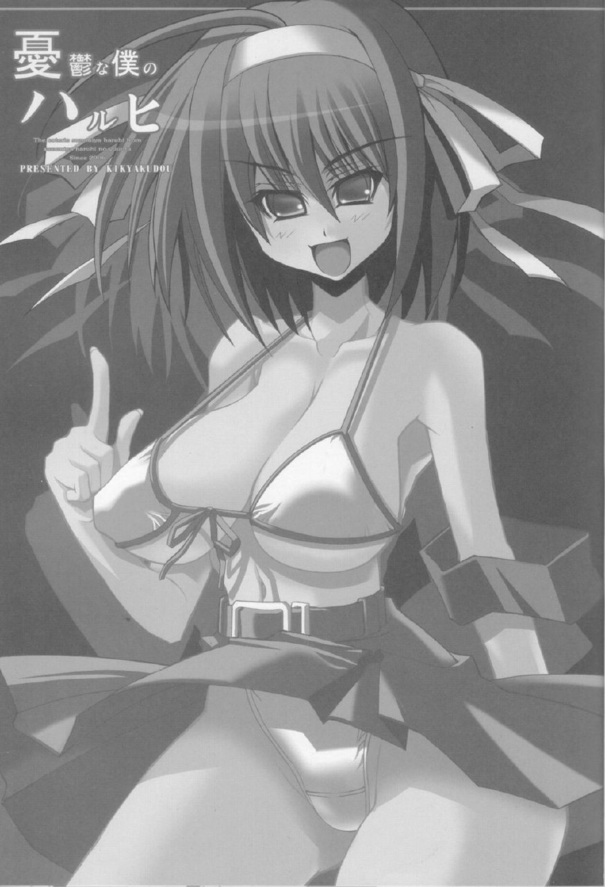 (C70) [Kikyakudou (Karateka Value)] Yuuutsu na Boku no Haruhi (Suzumiya Haruhi no Yuuutsu) page 3 preview