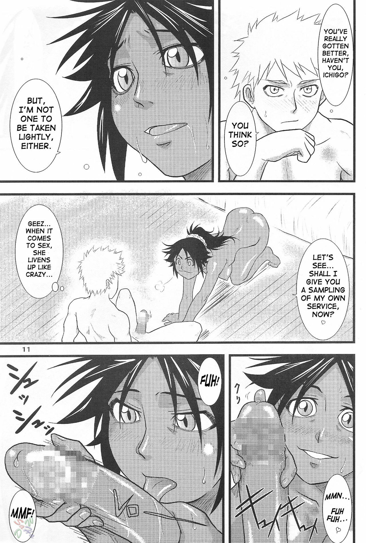 (C68) [Great.Dadan (Seijirou Kagechika)] Yoruichi Nyan no Hon 3 (Bleach) [English] [SaHa] page 10 preview