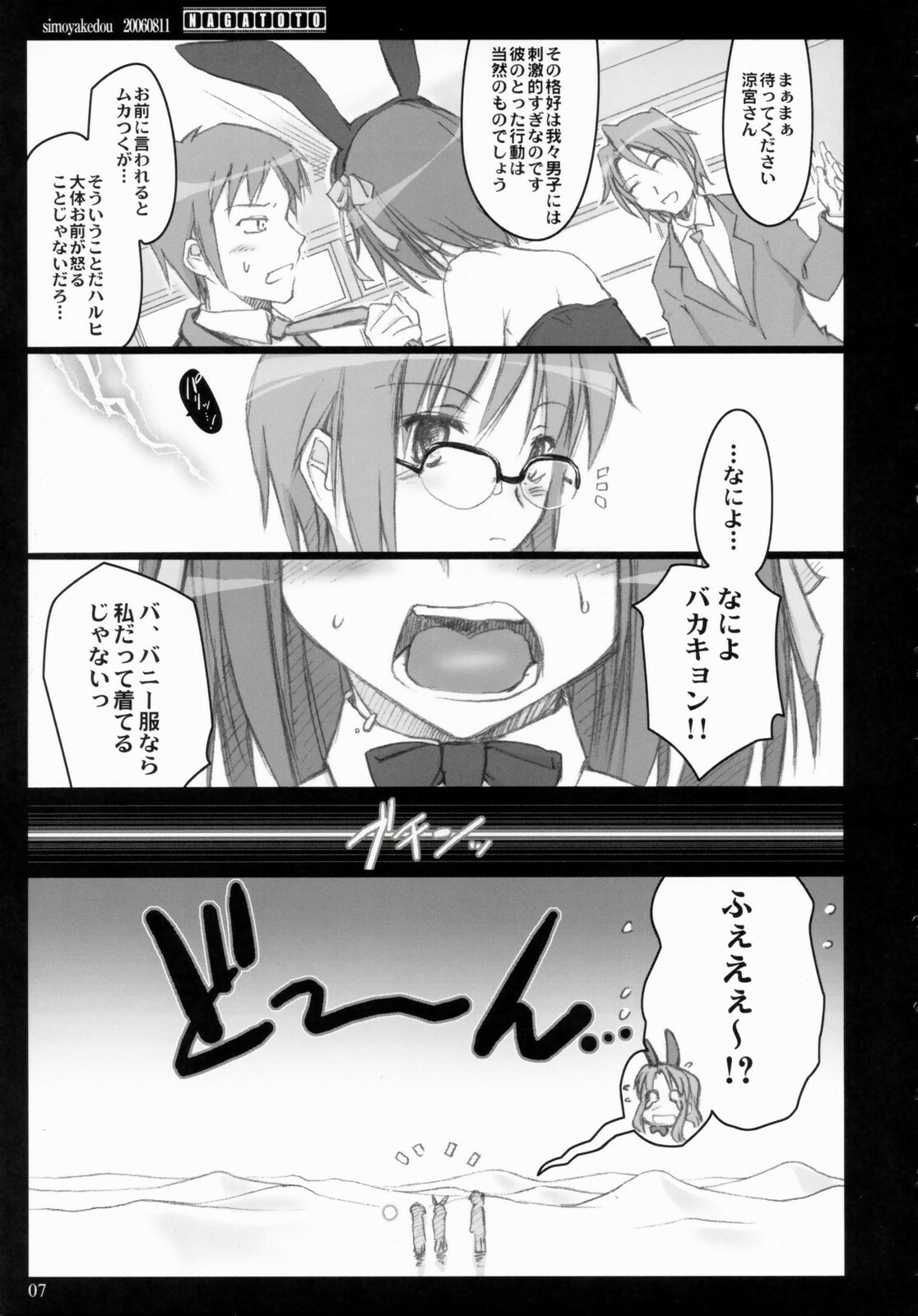 (C70)  NAGATOTO (The Melancholy of Haruhi Suzumiya) page 6 preview