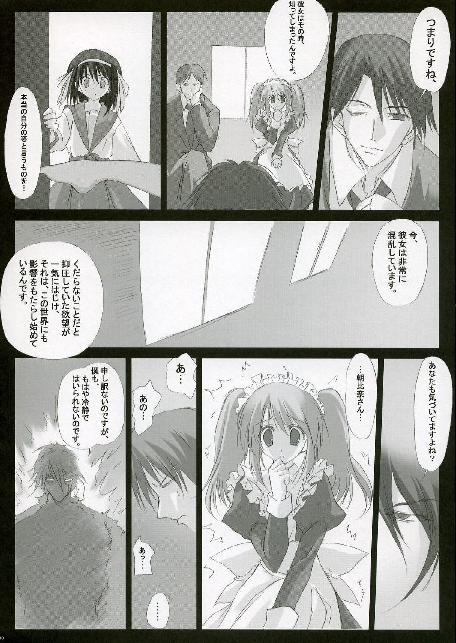 (C70) [Tennenseki, Tsukinon Bunko (Tsukinon)] Suzumiya Haruhi no Mousou (The Melancholy of Haruhi Suzumiya) page 9 preview