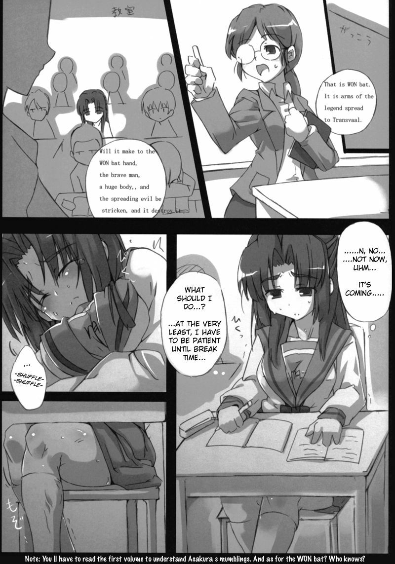 (SC36) [GREAT Acta (tokyo)] Omoni Asakura-san na Hon 2 (Suzumiya Haruhi no Yuuutsu) [English] [EHT] page 4 preview