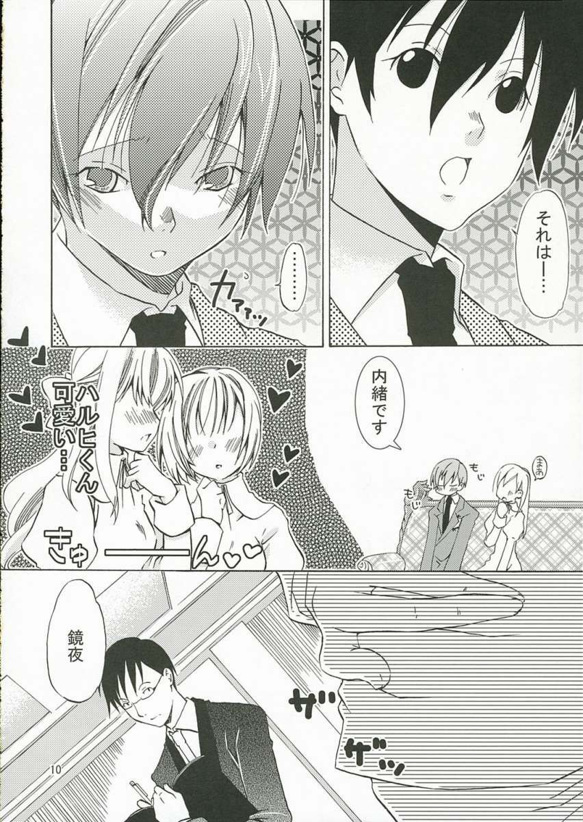 (SC32) [Ichinichi Sanjou (Jinguu Kozueo)] Host-bu no Ohime-sama wa Warui Mahou Tsukai ni Damasareru (Ouran High School Host Club) page 9 preview