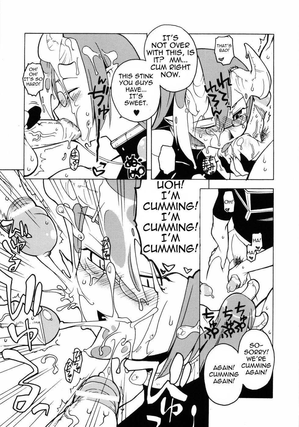 [Takatsu] Seikishidan no Shuuen | The End of the Sainted Knights (Hakudaku Ojoku - Heroine Bukkake Anthology) [English] [0405] page 11 preview