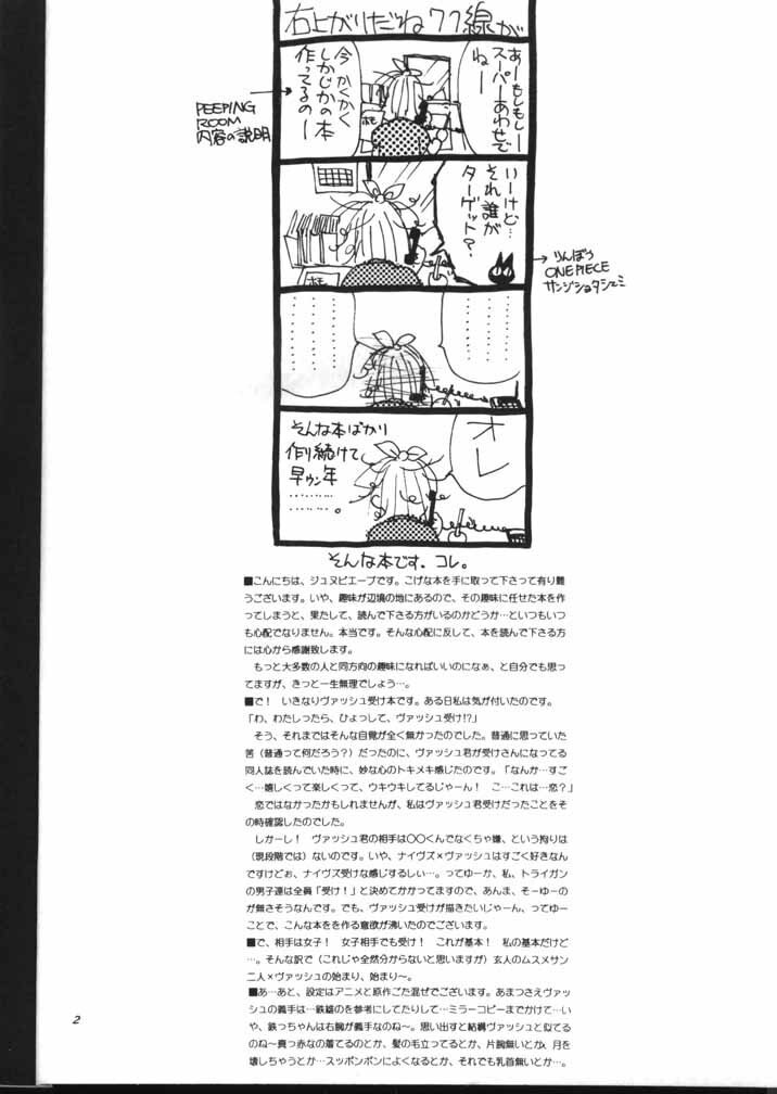 Peeping Room (Trigun) page 3 preview
