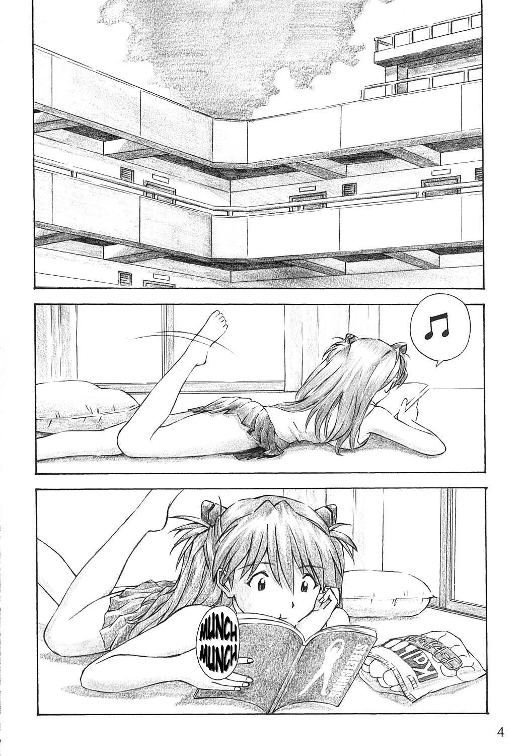 (C66) [TENGU NO TSUZURA (Kuro Tengu)] YAMMY? (Neon Genesis Evangelion) [English] page 3 preview