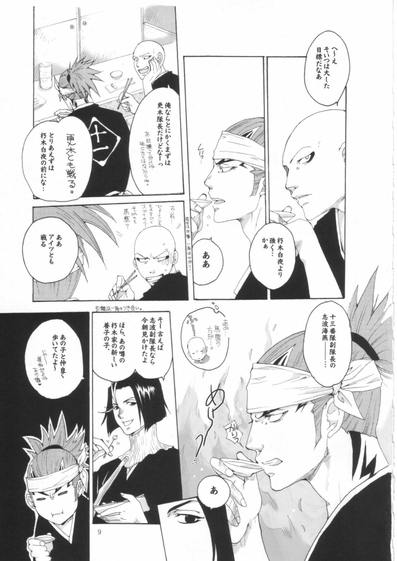 (C68) [Bakugeki Monkeys (Inugami Naoyuki)] Ijimeru? BOOK (Bleach, Ichigo 100%, Majin Tantei Nougami Neuro) page 8 preview