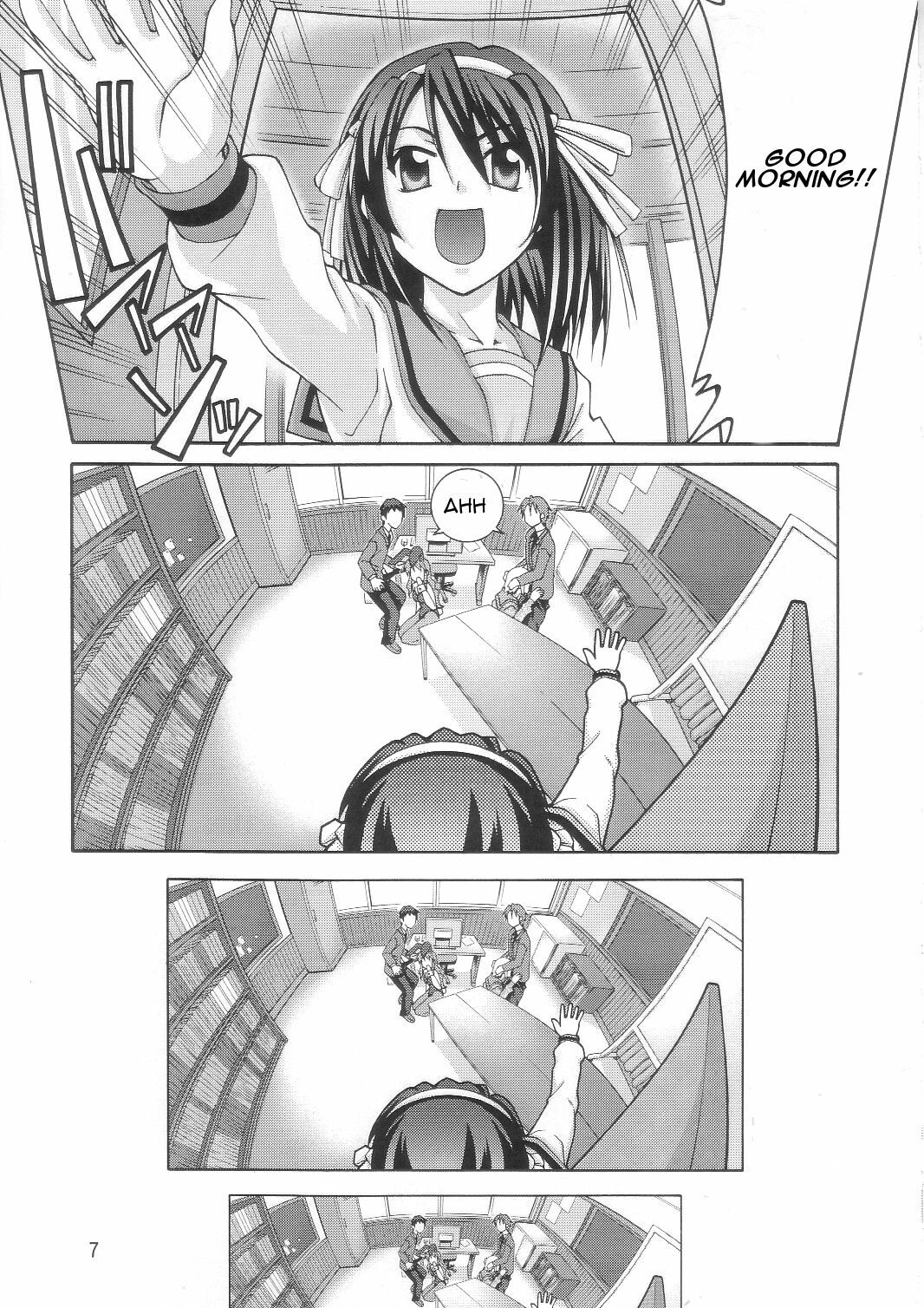 (C70) [GOLD RUSH (Suzuki Address)] SOS-Dan Shiki Sekai Kyuushutsu | Sos-dan style World Rescue (The Melancholy of Haruhi Suzumiya) [English] [CGRascal] page 7 preview