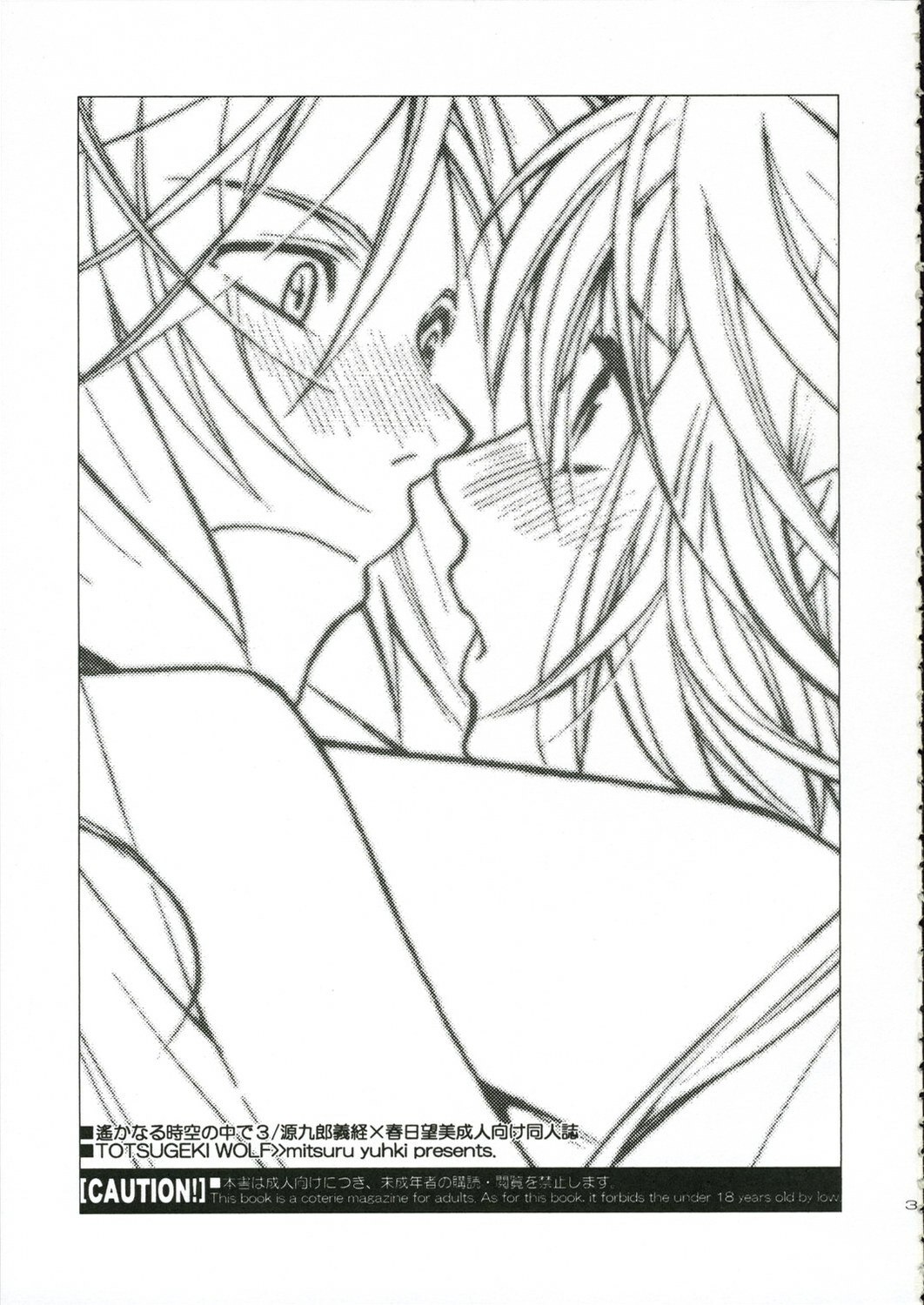 (CCOsaka59) [Totsugeki Wolf (Yuuki Mitsuru)] Yume de Aetara - If it can meet in a dream. (Harukanaru Toki no Naka de) page 3 preview