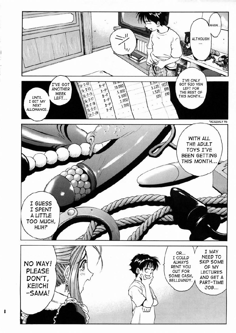 (C67) [Nonoya (Nonomura Hideki)] Megami-sama Ryoujoku 2 | Goddess Assault 2 (Ah! My Goddess) [English] [SaHa] page 9 preview