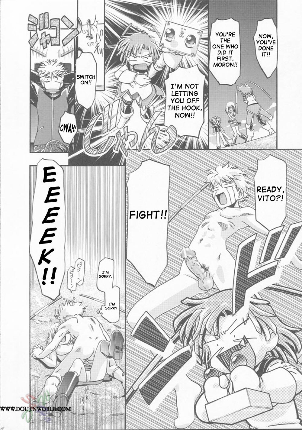 (ComiComi3) [Gambler Club (Kousaka Jun)] Elie-chan Daikatsuyaku!! (Groove Adventure Rave, Zoids Shinseiki / Zero) [English] [SaHa] page 9 preview