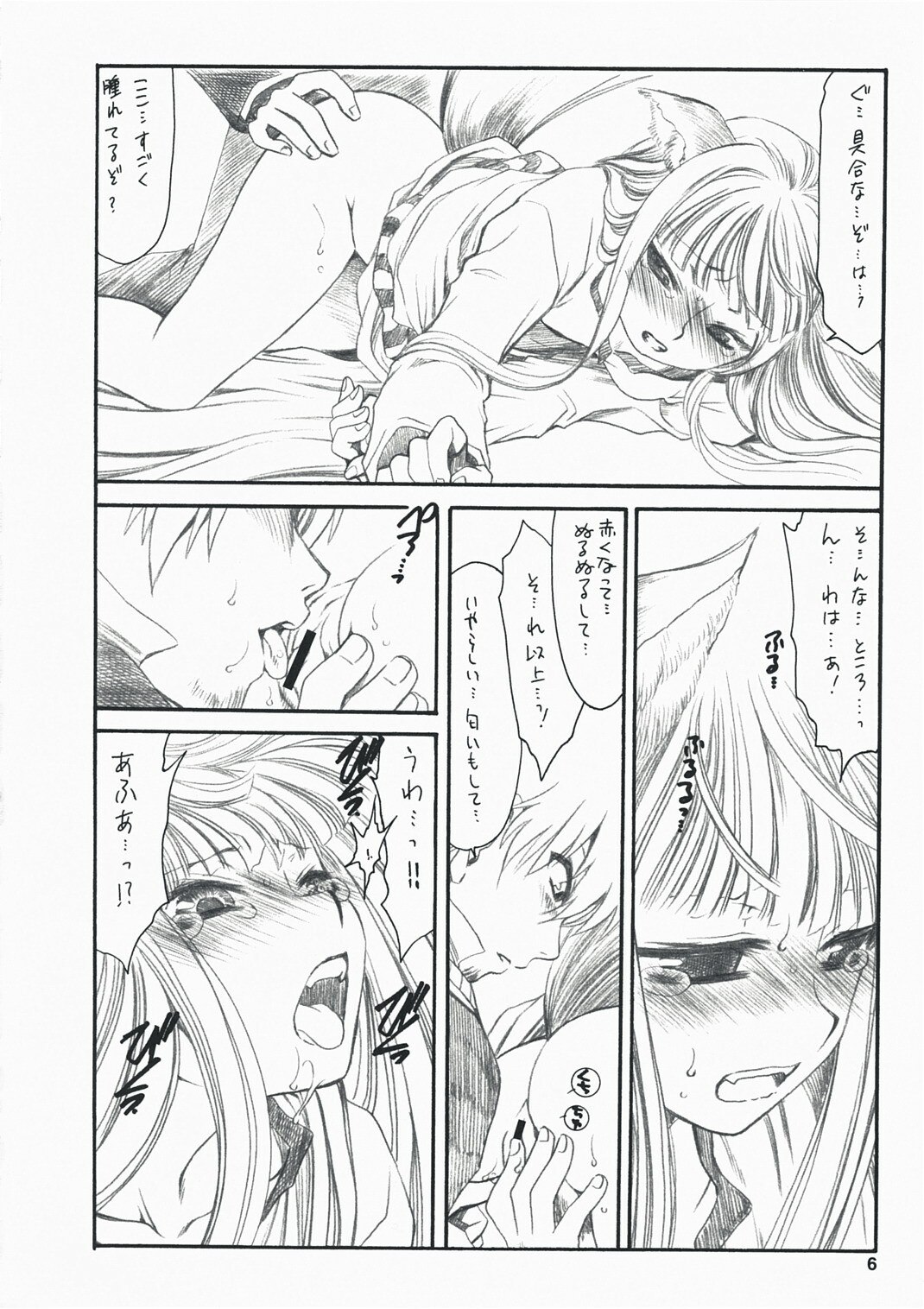 (C73) [Emode (Sanada Rin)] Ayamachi wo Okashita Ato ni Tsugunai wo Motomete Inoru You ni (Ookami to Koushinryou / Spice and Wolf) page 5 preview