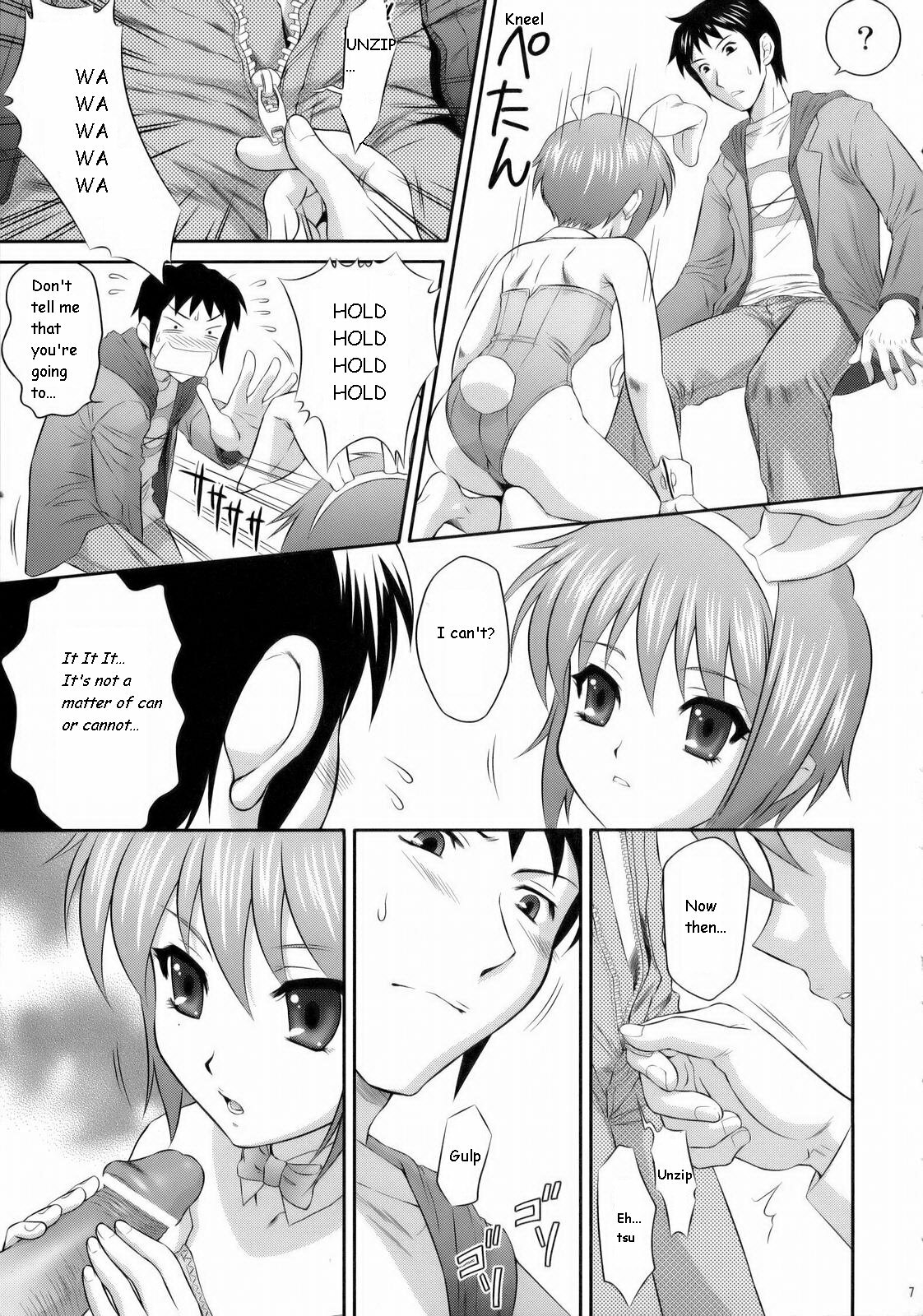 (C71) [U.R.C (Momoya Show-Neko)] Nagato Yuki wa Usagi to Kame no Yume o Miru ka? | Nagato Yuki Dreamt of "The Tortoise and The Hare"? (Suzumiya Haruhi no Yuuutsu) [English] [maxt] page 7 preview